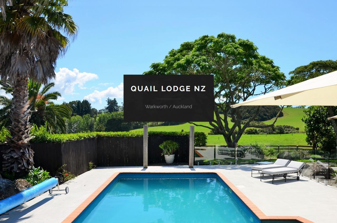 Quail Lodge Nz Snells Beach Exterior foto